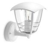 Creek wall lantern white 1x60W 230V