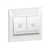 Internal Control Unit For Hotel Bedrooms Call Indicator White, Legrand-Belanko S