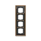 1724-845 Cover Frame Busch-dynasty® antique brass anthracite