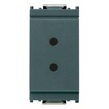 2P 6A 24V SELV outlet grey