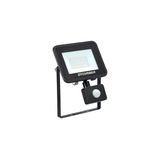 Start Flood Flat IP54 PIR 2850LM 830 Black