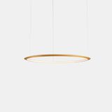 Pendant Circular Inward ø900 Recessed LED 45.6W 1677lm 3000K Gold