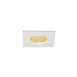 PATTA-I recessed ceiling lumin. 9W, 3000K, 38ø, ang., white