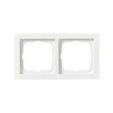 1722F85-884 Cover frame 2gang White - Impressivo