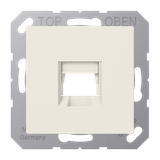 Centre plate for MJ f. 1 socket A1569-1BR