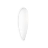 Wall fixture IP20 Glass 460mm E27 100W White