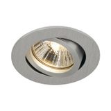 NEW TRIA 68 round, QPAR51 brushed aluminium 50W