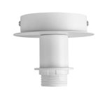 FENDA E27 ceiling light, white, without shade