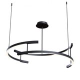 Modern Line Pendant Lamp Black