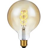 LED E27 Fila Flex DH Globe G125x180 230V 460Lm 5W 822 AC Gold 3stepDim