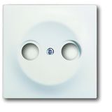 1743-774 CoverPlates (partly incl. Insert) carat® studio white matt