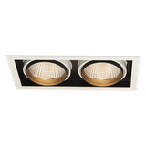 Unity Rectangular 2 Downlight DSI Emergency