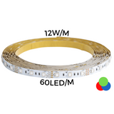 LED strip 12W/m 60led/m RGB IP20 12V 36'000h CRI>80 (5m) THORGEON