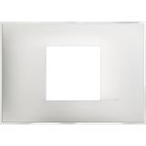 CLASSIA - COVER PLATE 2P CENTERED ICE SATIN