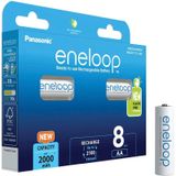 PANASONIC Eneloop K-3MCDE AA 2000mAh BL8