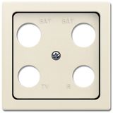 1743-04-82 CoverPlates (partly incl. Insert) future®, solo®; carat®; Busch-dynasty® ivory white