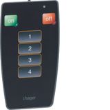 Remote control for customer for presence detectors 360° monobloc