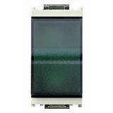 Green prismatic indicator unit white