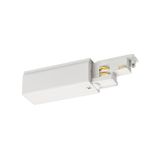 S-TRACK DALI feed-in, left, white