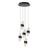 KLIGANDE Pendant light-Black-Ø30-LED Dimm.-8W