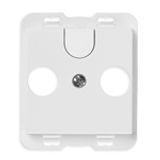 TV-RD-SAT-socket adaptor white