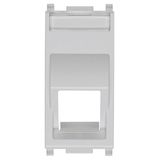 RJ45 slating adaptor Silver