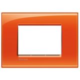 LL - cover plate 3P deep orange