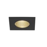 PATTA-I recessed ceiling lumin. 9W, 3000K, 38ø, ang., black