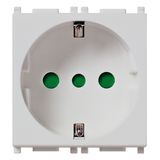 2P+E 16A P30 outlet Silver