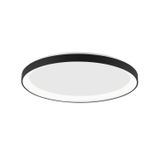 2700K Triac Dimmable Sandy Black Aluminium   & Acrylic  LED 50 Watt 230 Volt  3134Lm IP20   D: 58 H: 6 cm