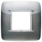 Round plate 2MBS Bright Atlantic grey