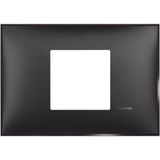 CLASSIA - COVER PLATE 2P CENTERED BLACK SATIN