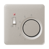 Centre plate for room thermostat insert CDTR231PLPT