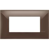 CLASSIA - COVER PLATE 4P MOKA