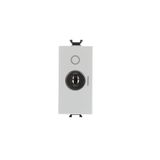 Double-pole switch, 16A - 250V~, with key control Key 2-pole switch 2 pole, White - Chiara