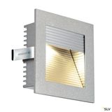 FRAME CURVE LED, 1W,350mA, warmwhite, square, silvergrey