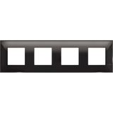 CLASSIA - COVER PLATE 2X4P BLACK