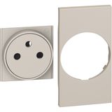 L.NOW-FR/BEL FLAT SOCKET COVER 2M SAND