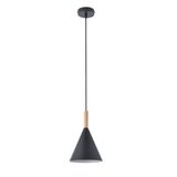 Cala Pendant Lamp 1xE27 Black