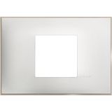 CLASSIA - cover plate 2P cen. white satin