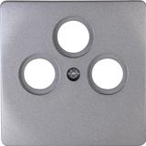 Antenna cover plate for antenna socket T