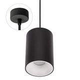 CHLOE ELEMENTO GU10 pendant lamp black round base