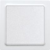 Rocker pushbutton in E-Design55, pure white glossy