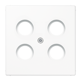 Cover plate for SAT-TV socket Hirschmann LS990-4SAT1WW