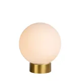 Lucide JORIT - Table lamp - Ø 25 cm - 1xE27 - Opal