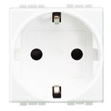 LL - ger std socket 2P autom. white