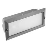 Recessed wall lighting IP44 Tamesis E27 60W Grey 1055lm