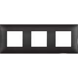 CLASSIA - COVER PLATE 2X3P BLACK SATIN