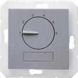 HK07 - elektronisches Raumthermostat "Premium", Farbe: stahl