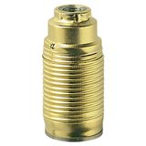 E14M10x1brass lamphld thread.dome/skirt